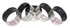 Dart Cam Bearing Set - 50mm Roller Bearing DRT32220041-5