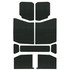 Design Engineering Jeep Jl 4 Dr 18-   Headl Iner Kit Black 9Pc 50168