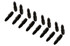 Air Flow Research Stud Girdle Adj. Nuts 7/16 X 2.100 (16Pk) 6214-16 Air Flow Research Stud Girdle Adj. Nuts 7/16 X 2.100 (16Pk) 6214-16
