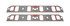 Air Flow Research SBF Intake Gasket Set 2.120 x 1.2 AFR6911