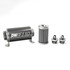Deatschwerks In-line Fuel Filter Kit 6an 100-Micron DWK8-03-110-100K-6