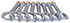 Eagle SBF FSI I-Beam Conn. Rod Set 5.400 Length EAGFSI5400FB