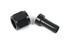 Earls #16 Auto-Mate Str Hose End Black EARAT700116ERL