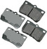 Akebono Brake Corporation Brake Pads Rear Lexus Gs300 Gs350 06-11 Act1113