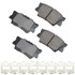 Akebono Brake Corporation Lexus Es300H 16-13  Es35 0 16-07  Hs250H 12-10  P Act1212A