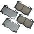 Akebono Brake Corporation Brake Pad Front Infiniti Fx50 09-13 G37 08-13 Act1346