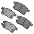 Akebono Brake Corporation Performance Ultra-Premiu M Brake Pads - Rear Asp1336