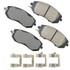 Akebono Brake Corporation Brake Pads Scion Fr-S 13 -16 Subaru Brz 13-20 Asp1539 Akebono Brake Corporation Brake Pads Scion Fr-S 13 -16 Subaru Brz 13-20 Asp1539