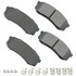 Akebono Brake Corporation Brake Pads Lexus Gx460 10-16 Asp606A Akebono Brake Corporation Brake Pads Lexus Gx460 10-16 Asp606A