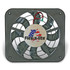 Flex-a-lite 12in. Lo Profile PullerF an w/o Controls FLE116550