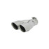 Flowmaster Exhaust Tip Logo Embossed  Polished FLO15307