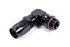 Fragola Hose Fitting  #8 90 Deg to 3/4-16 Male ORB Black FRG189008-BL