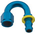 Fragola Hose Fitting #12 180 Deg Push Lock 218012