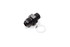 Fragola Male Adapter Fitting #6 x 9/16-24 Holley Blk FRG491951-BL
