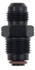 Fragola Male Adapter Fitting #6 x 16mm x 1.5 FI Black FRG491963-BL