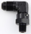 Fragola #6 x 1/8 MPT 90 Deg Swivel Adapter Black FRG499162-BL