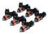 Fast Electronics 50Lb/Hr Fuel Injectors 6-Pk High Impedance 30507-6
