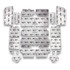 Flatline Barriers 68-72 GM A-Body Coupe Full Insulation Kit FTLTABA1012 Flatline Barriers 68-72 GM A-Body Coupe Full Insulation Kit FTLTABA1012