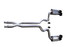 Gibson Exhaust Cat-Back Dual Exhaust Sy stem Stainless GIB619017