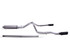 Gibson Exhaust Black Elite Cat-Back Dua L Extreme Exhaust System 65690B