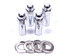 Gorilla 4 Lugnuts Cragar SST 12mm x 1.50 GOR84137B