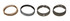 Hastings Piston Ring Set 4.030 Bore 1.5 1.5 3.0Mm 2M8521035