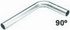 Hedman 90 Bend Mild Steel 2.125 x 3.25in Radius 18 Gauge HED12015