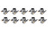 Allstar Performance Tube Clamp 1-1/4In I.D. X 2In Wide 10Pk All14481-10