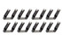 Howards Racing Components Solid Roller Lifters - Pont/Olds Verticle Style HRC91417