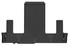 Husky Liners 21-   Chevy Tahoe Floor Liners 2nd row Black HSK55331