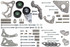 Ict Billet LS Truck Turbo Alternatr Power Steering Bracket ICT551565LS0WP-3