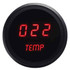 Intellitronix 2-1/16 LED Digital Water Temp Gauge 18-255 Degr ITLM9113R