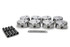 Je Pistons SBC Flat Top Piston Set 4.045 Bore -5cc JEP258027