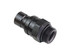 Jiffy-tite Q/R #6 Male O-Ring Boss Plug Valved Black JFT22106 Jiffy-tite Q/R #6 Male O-Ring Boss Plug Valved Black JFT22106