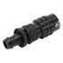 Jiffy-tite #8 AN Push Lock Hose End Valved (Black) JFT31508PJ