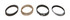 Kb Performance Pistons Piston Ring Set 3.790 Bore 1.5 1.5 3.0mm 8-Cyl KBP3780CS8.015-N
