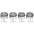 Mahle Original/clevite Piston Set w/Rings   4pk GM 6.6L Duramax RH M772243452WR020