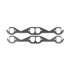 Mahle Original/clevite Header Gasket Set - SBC D-Port 1.500 x 1.675 M77MS19985 Mahle Original/clevite Header Gasket Set - SBC D-Port 1.500 x 1.675 M77MS19985
