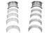 Mahle Original/clevite Main Bearing Set M77MS909A