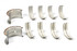 Mahle Original/clevite Main Bearing Set M77MS909P30