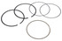 Mahle Pistons Piston Ring 4.040 (1pk) 1.0mm 1.0mm 2.0mm MAH4045MS-112-1