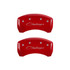 Mgp Caliper Cover 11-   Challenger Caliper Covers Red MGP12162SCLSRD