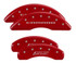 Mgp Caliper Cover 16-   Camaro Caliper Covers Red MGP14241SCS5RD