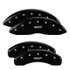 Mgp Caliper Cover Caliper Covers Black 4Pc MGP16244-S-MGP-BK
