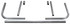 Allstar Performance Rear Bumper Universal Kit All22373