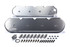 Moroso GM LS Billet Valve Covers MOR68473