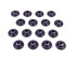 Pac Racing Springs 1.475 Steel C/M Valve Spring Retainers - 10 Dg PACPAC-R315