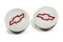 Proform Billet Alum Freeze Plug Insert- Red Bowtie 2pcs PFM141-233