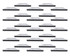Pioneer Woodruff Keys  25pk 3/16 x 1-13/16 PIOPK-178-25