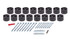 Performance Accessories 86-96 Dakota 2in. Body Lift Kit PRFPA642X